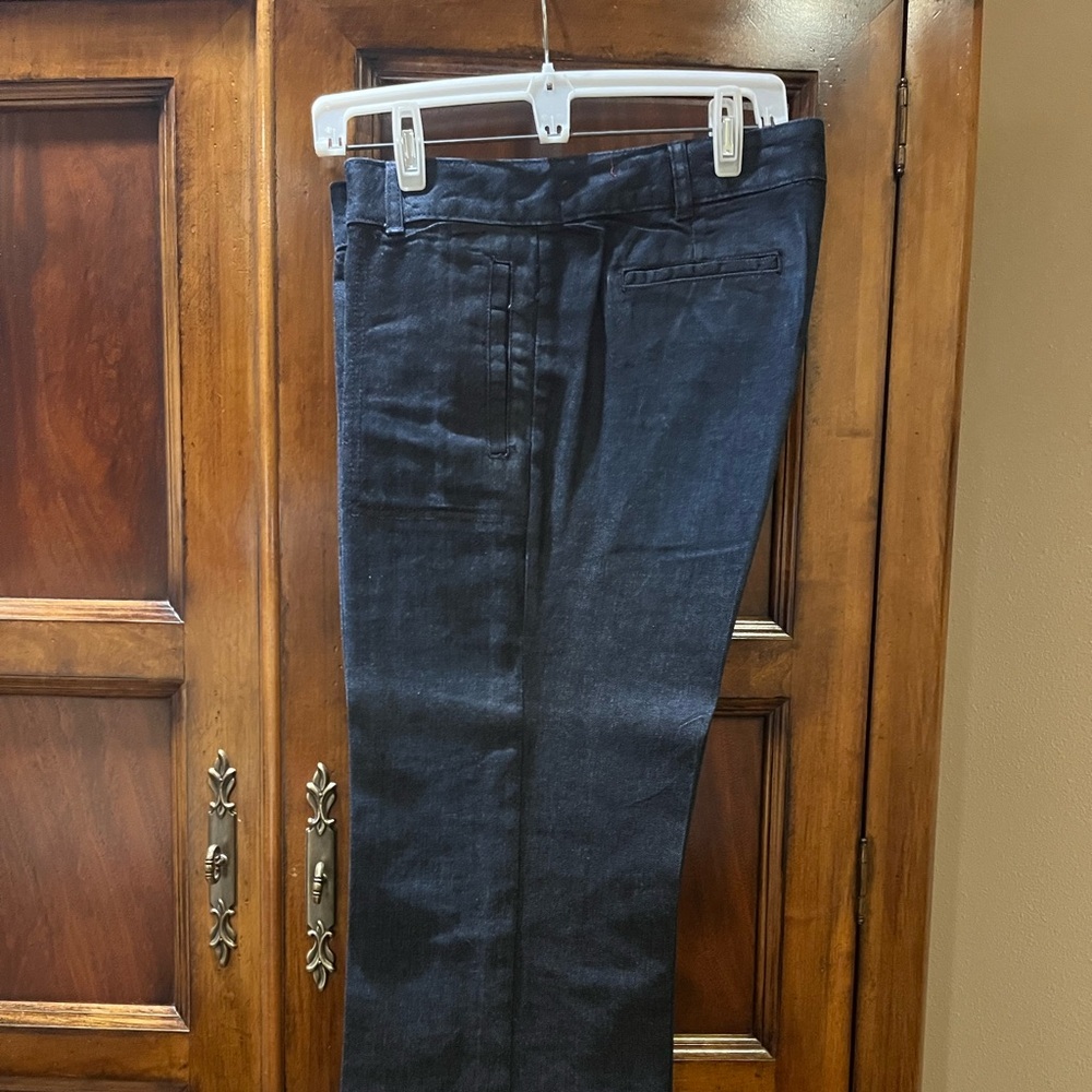 Talbots Signature Wide Denim Trousers